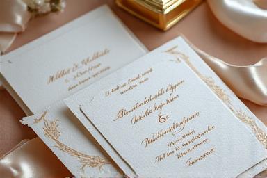 Invitaciones de boda artesanales